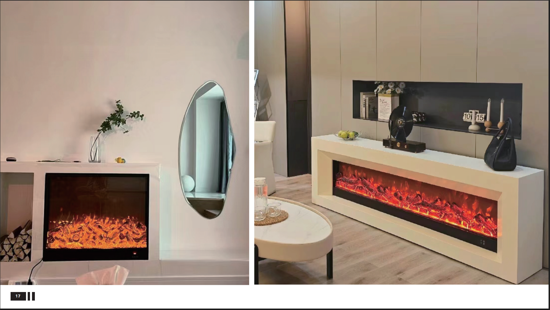 Holographic Smart Fireplace